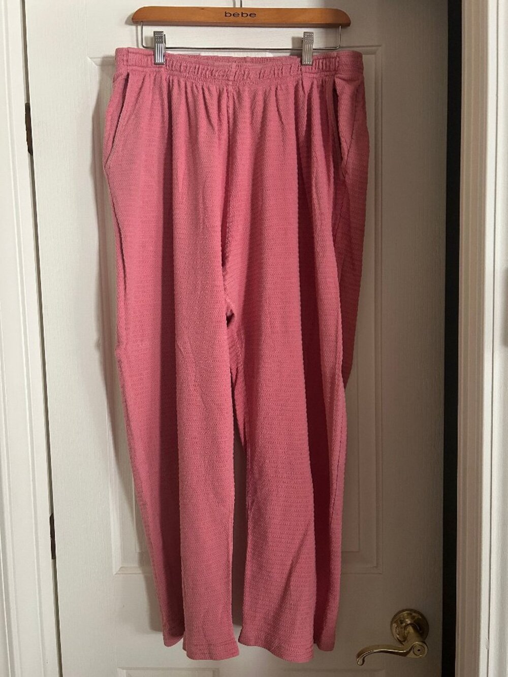 Big Bud Press Honeycomb Easy Pants - Raspberry Sorbet XL - Picture 2 of 8